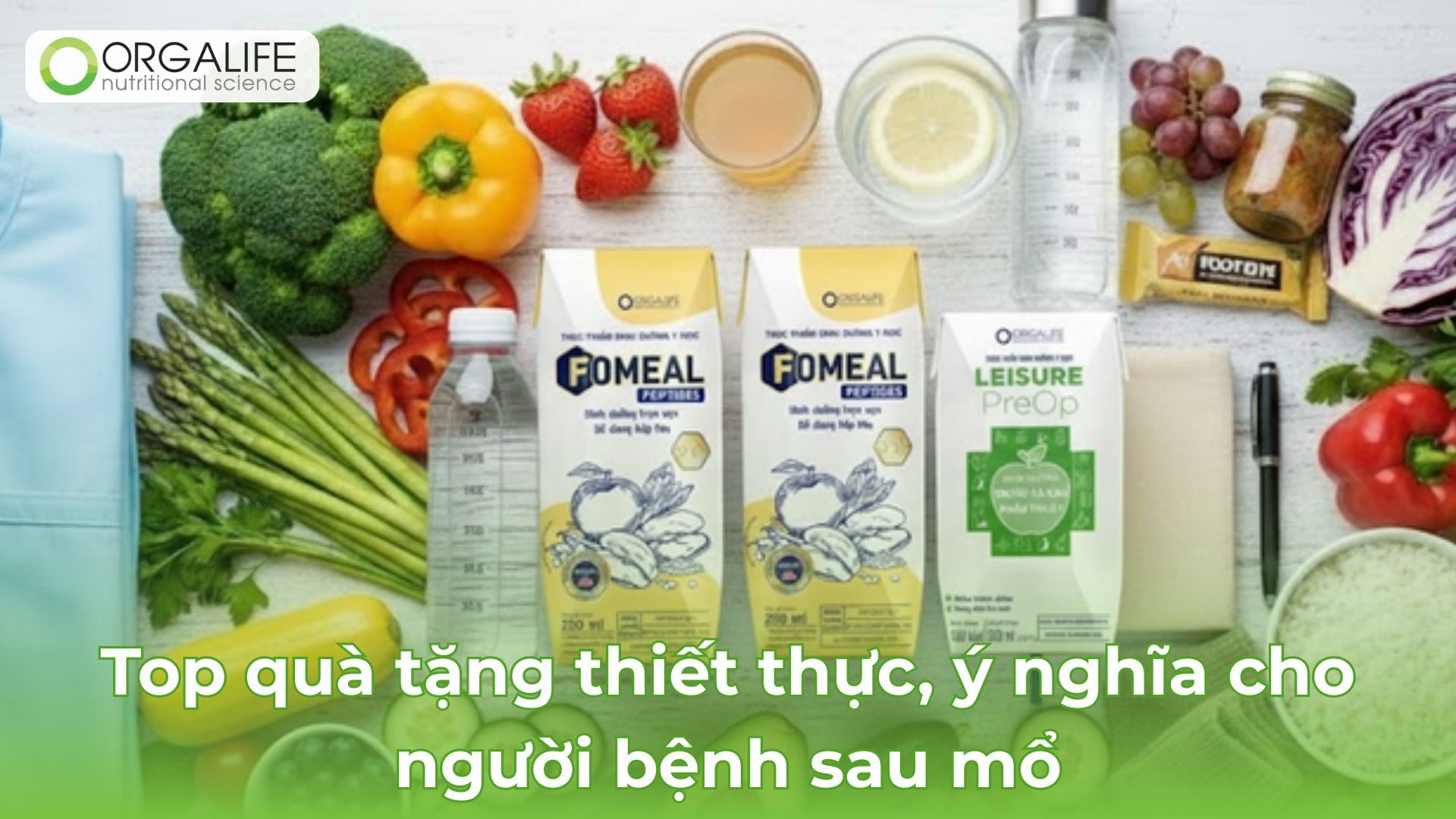 Top quà tặng thiết thực, ý nghĩa cho người bệnh sau mổ