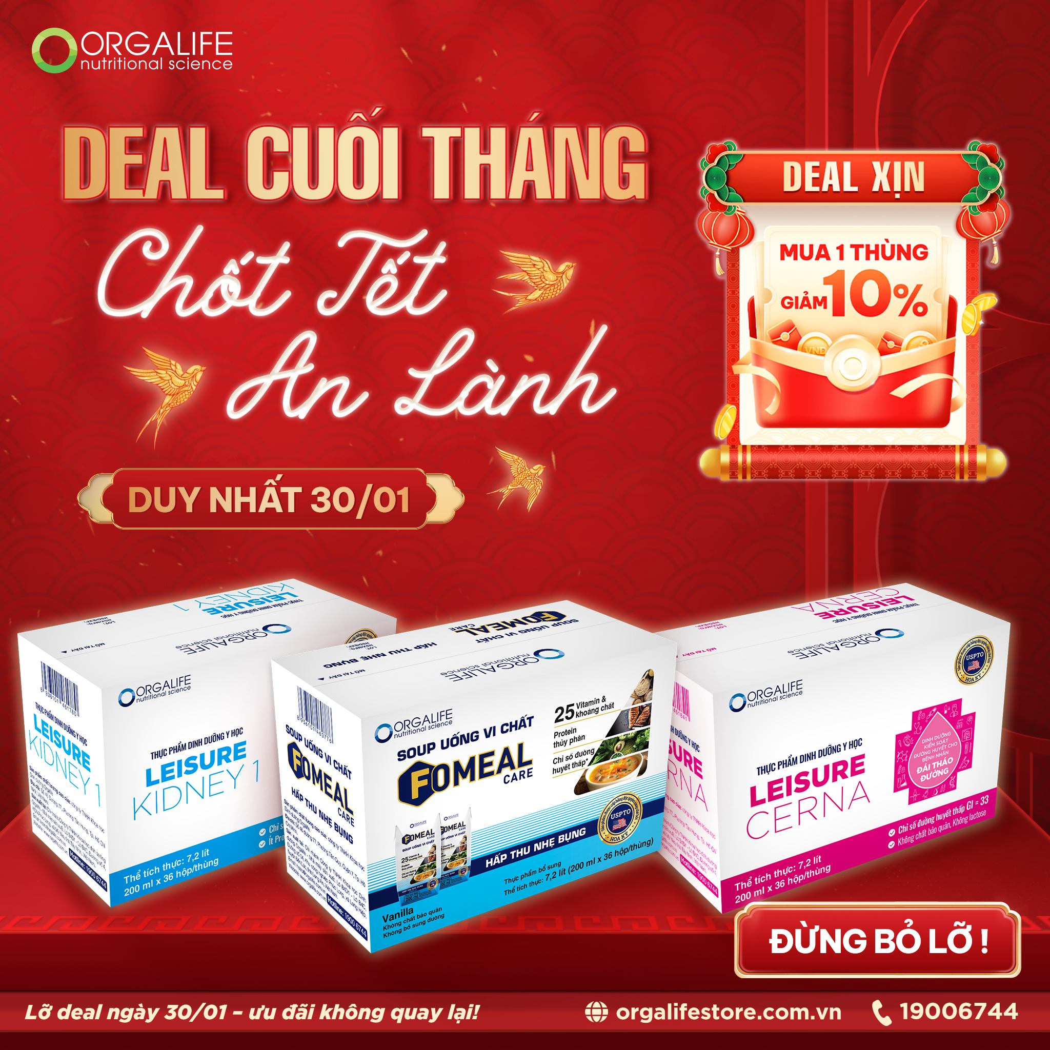 DEAL CUỐI THÁNG – CHỐT TẾT AN LÀNH