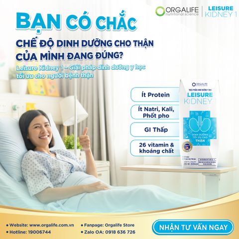 📌 BẠN CÓ CHẮC CHẾ ĐỘ DINH DƯỠNG CHO THẬN CỦA MÌNH ĐANG ĐÚNG?