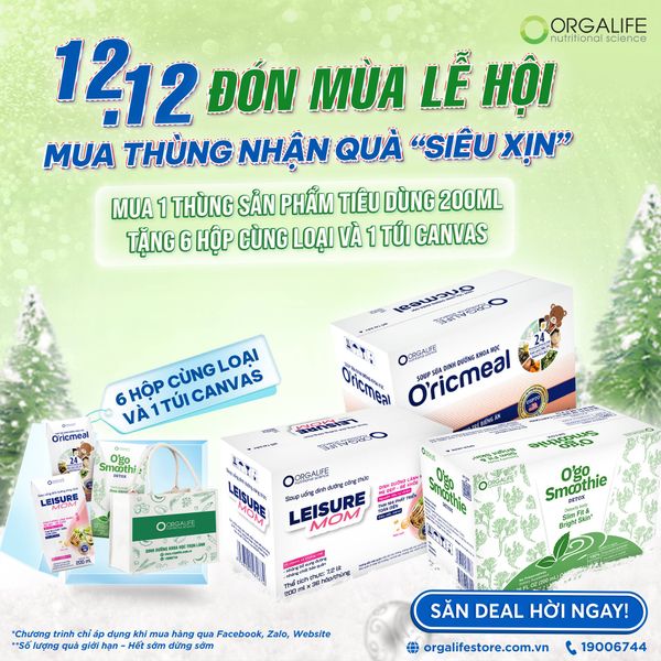 🎁 12.12 ĐÓN MÙA LỄ HỘI – MUA THÙNG NHẬN QUÀ “SIÊU XỊN