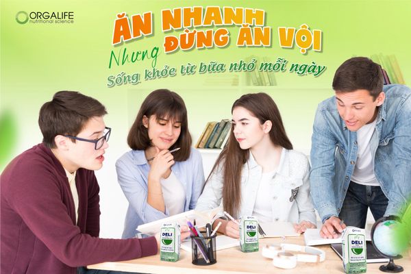 🥦 ĂN NHANH NHƯNG ĐỪNG ĂN VỘI – SỐNG KHỎE TỪ BỮA NHỎ MỖI NGÀY 🥦