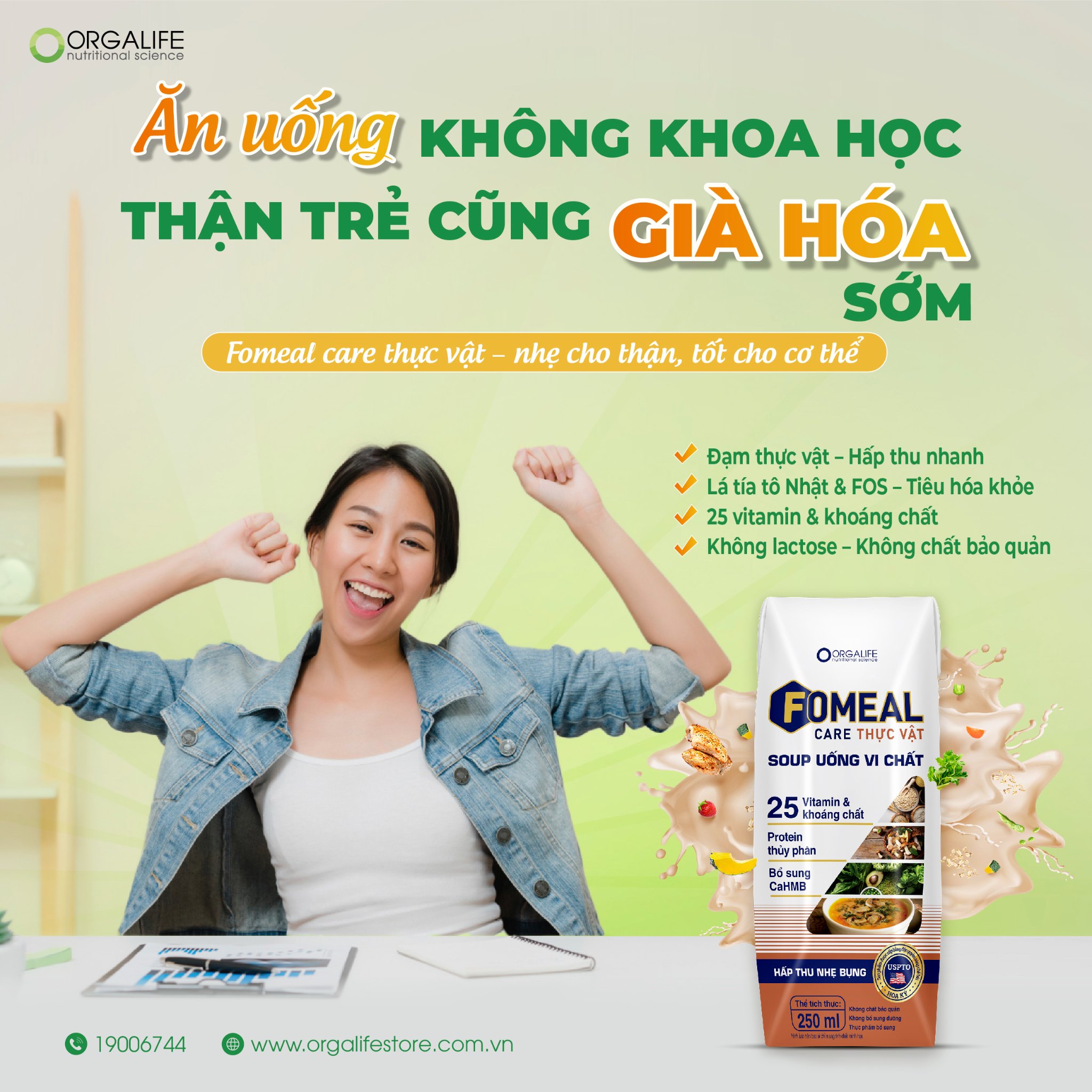 🌿 ĂN UỐNG KHÔNG KHOA HỌC – THẬN TRẺ CŨNG “GIÀ HÓA” SỚM? 🌿
