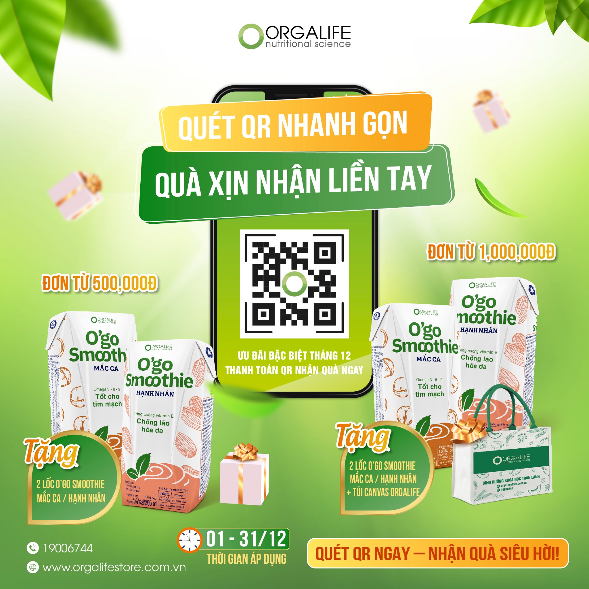 💚 QUÉT QR NHANH GỌN – QUÀ XỊN NHẬN LIỀN TAY! 💚