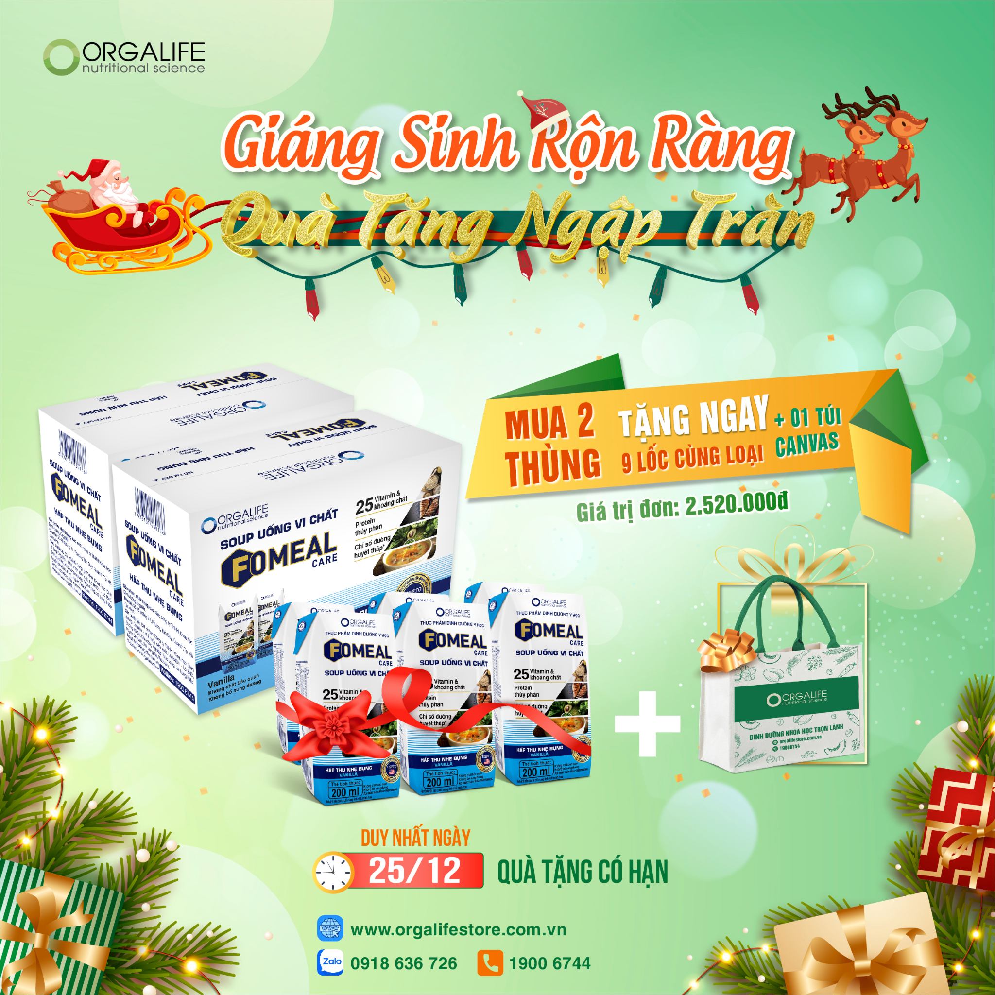 🎄 GIÁNG SINH RỘN RÀNG – QUÀ TẶNG NGẬP TRÀN 🎁✨