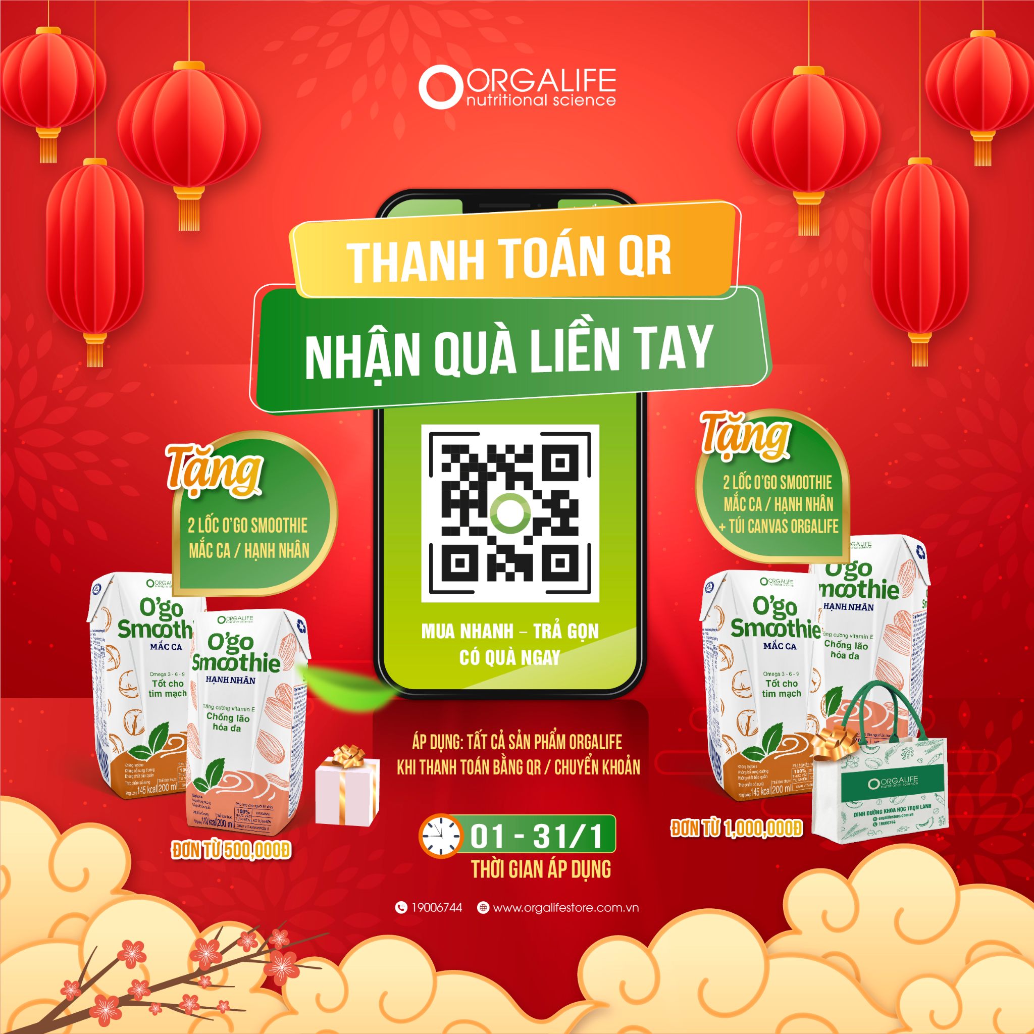 THANH TOÁN QR – NHẬN QUÀ LIỀN TAY
