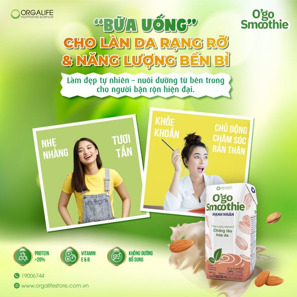 “BỮA UỐNG” CHO LÀN DA RẠNG RỠ & NĂNG LƯỢNG BỀN BỈ