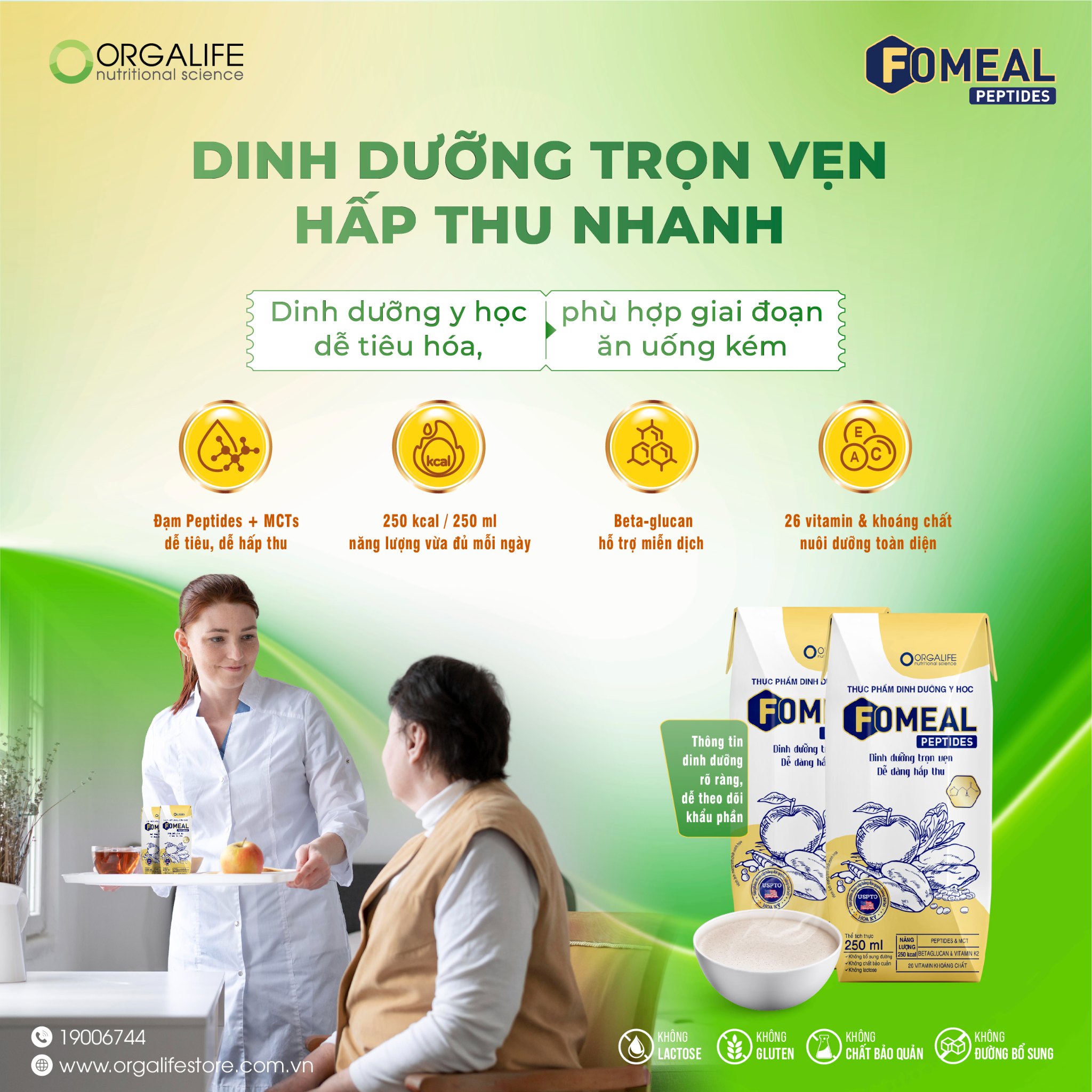 DINH DƯỠNG TRỌN VẸN – HẤP THU NHANH