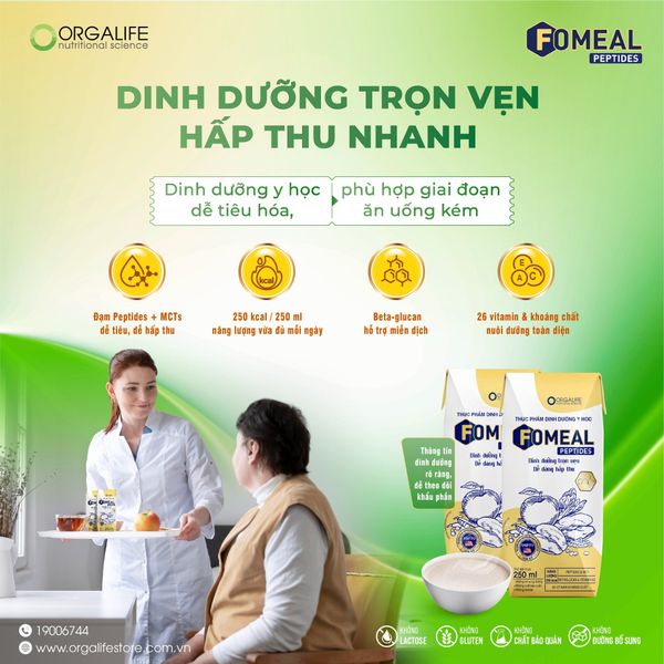 DINH DƯỠNG TRỌN VẸN – HẤP THU NHANH