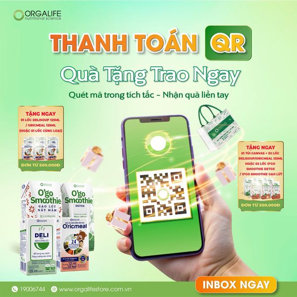 THANH TOÁN QR – QUÀ TẶNG TRAO NGAY