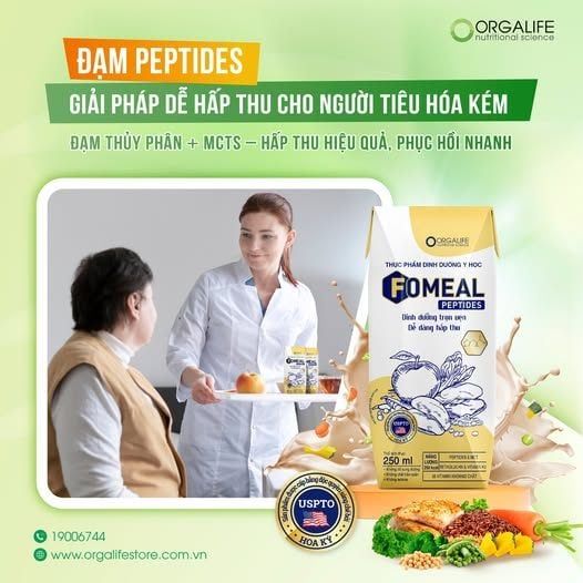 🌱 ĐẠM PEPTIDES – GIẢI PHÁP DỄ HẤP THU CHO NGƯỜI TIÊU HÓA KÉM 🌱