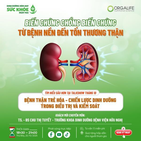 BIẾN CHỨNG CHỒNG BIẾN CHỨNG: TỪ BỆNH NỀN ĐẾN TỔN THƯƠNG THẬN