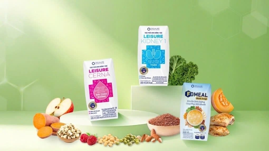 ORGALIFE RA MẮT BỘ BA DINH DƯỠNG 200ML – GIẢI PHÁP TIỆN LỢI HỖ TRỢ PHỤC HỒI TOÀN DIỆN