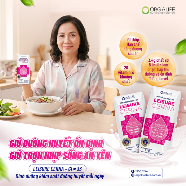 GIỮ ĐƯỜNG HUYẾT ỔN ĐỊNH – GIỮ TRỌN NHỊP SỐNG AN YÊN