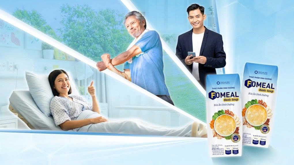 🥣 Súp dinh dưỡng Fomeal Basic Soup – “trợ thủ” cho người bệnh khó hấp thu