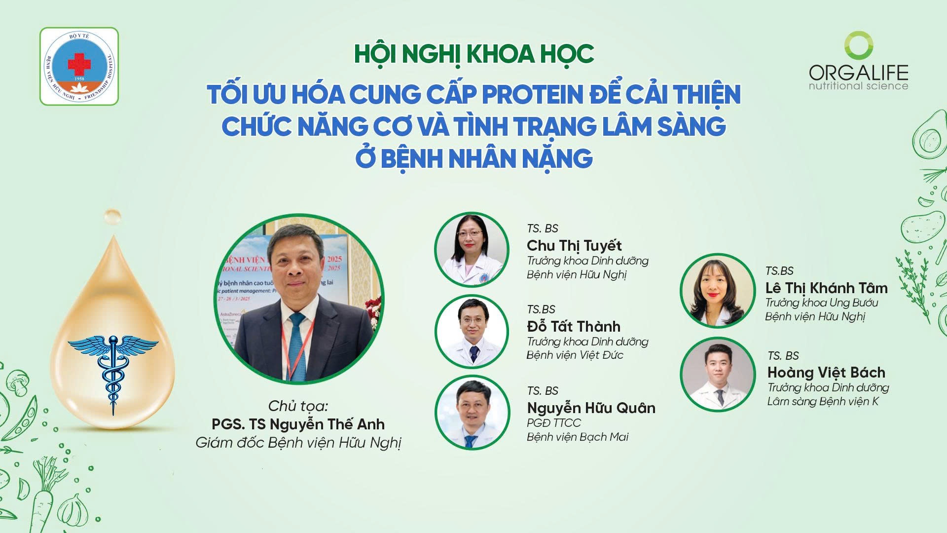 🔬 QUY TỤ DÀN CHUYÊN GIA ĐẦU NGÀNH TẠI HỘI NGHỊ KHOA HỌC VỀ PROTEIN & DINH DƯỠNG LÂM SÀNG