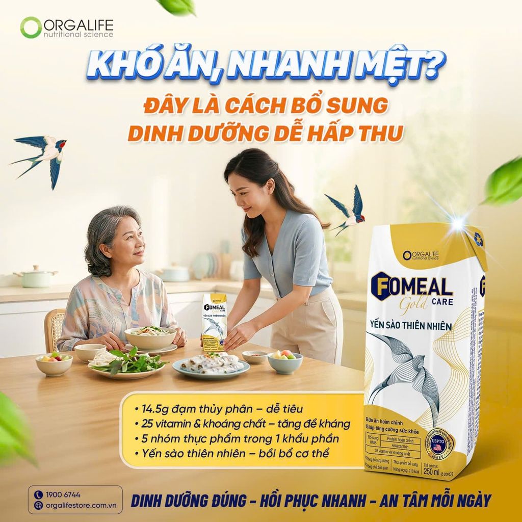 KHÓ ĂN, NHANH MỆT? ĐÂY LÀ CÁCH BỔ SUNG DINH DƯỠNG DỄ HẤP THU