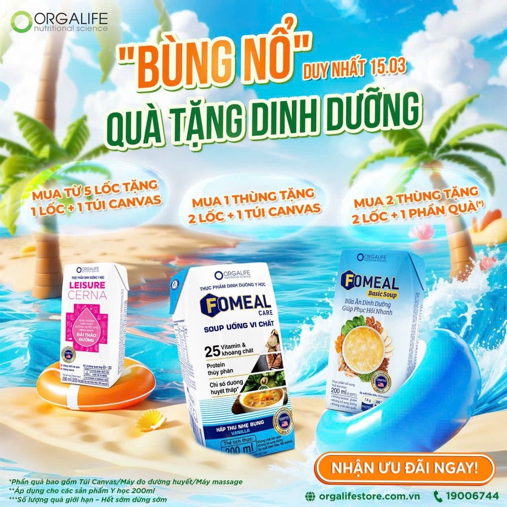 CHỈ 1 NGÀY: “BÙNG NỔ” QUÀ TẶNG DINH DƯỠNG 15.3!