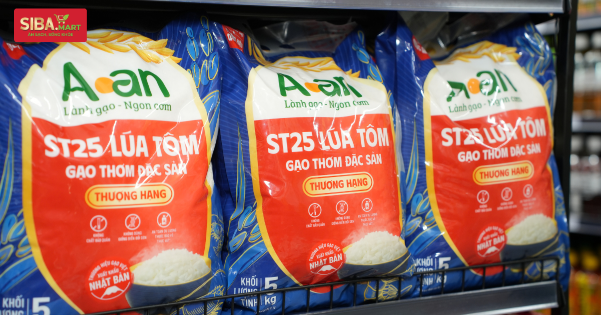 Gạo A An tại SIBA.MART - Bếp nhà nhanh gọn mỗi ngày