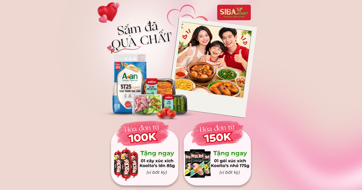 Sắm đã quà chất – Mua sắm đủ hóa đơn, quà xịn mang về!