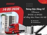 THÔNG BÁO HẠ CONTAINER PIANO BREMEN BM200 VÀ BM300 14/05/2026