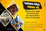 HÀNG VỀ TỔNG KHO PIANO HÀ NỘI – PIANO ĐIỆN & PIANO CƠ CẬP BẾN 25/11/2025