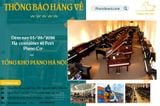 THÔNG BÁO HẠ CONTAINER 40 FEET PIANO CƠ