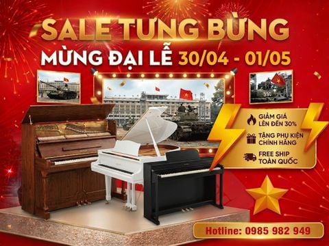 🔥 ĐẠI TIỆC KHUYẾN MẠI – MỪNG LỄ 30/04 & 01/05 🔥