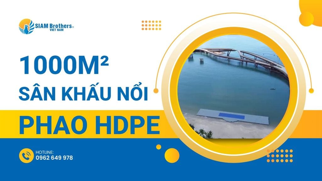 SIAM Brothers Việt Nam hoàn thành dự án sân khẩu nổi 1.000m² tại Phú Quốc