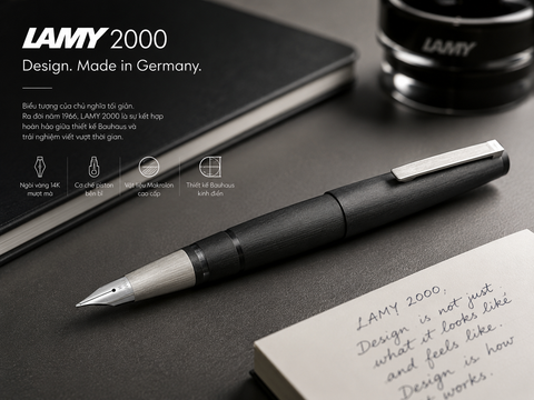 LAMY 2000 – Cây bút dành cho những người yêu sự tinh giản thật sự