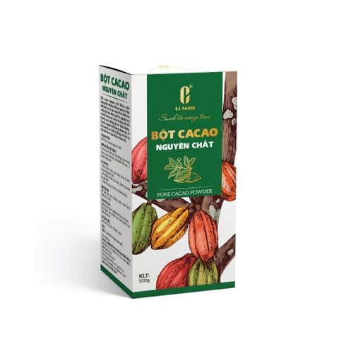 Bột Cacao EJ Farm – Top Bột Cacao Tốt Nhất Thị Trường Việt Nam