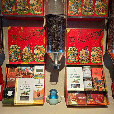QUÀ TẾT ENJOY COFFEE – SET QUÀ CÀ PHÊ & CACAO TINH TẾ NGÀY XUÂN