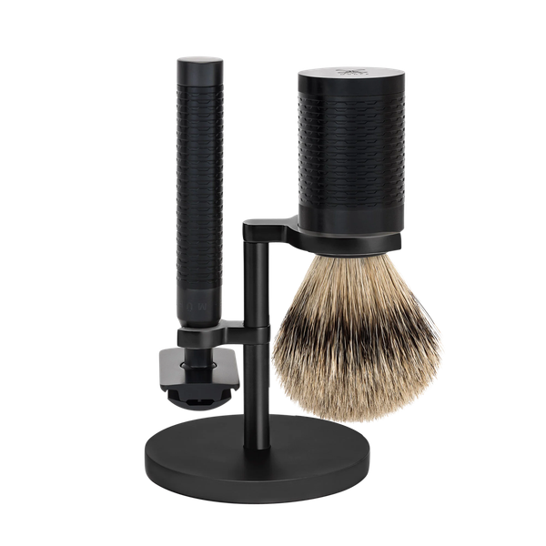 ​​​​​​MÜHLE ROCCA Shaving Set - S 091 M 96 JET (Đen Tuyền)