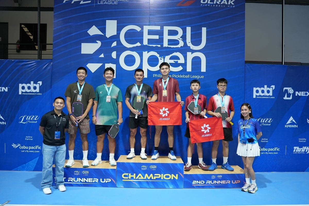Trịnh Linh Giang giành 2 HCV, 1 HCB tại Cebu Open 2026