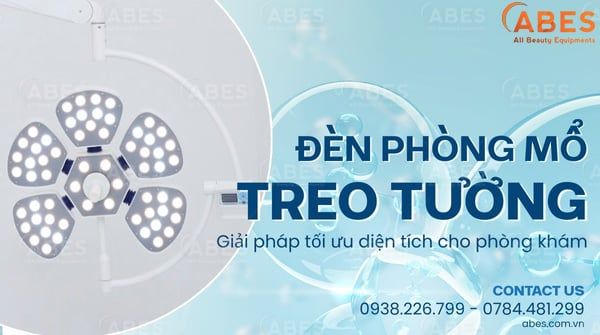 Đèn Phòng Mổ Treo Tường – Giải Pháp Tiết Kiệm Không Gian Cho Phòng Mổ