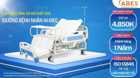 [Cập Nhật] Bảng Giá Giường Bệnh Nhân 2026: Giải Pháp Tối Ưu Ngân Sách Cho Bệnh Viện & Phòng Khám