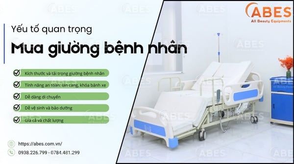 Những Yếu Tố Cần Cân Nhắc Khi Chọn Mua Giường Bệnh Nhân