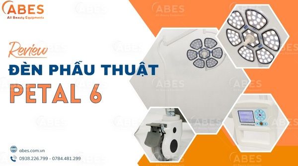 Review Đèn Phẫu Thuật Di Động Petal 6 - Thương Hiệu Hi-MEC