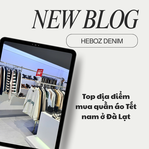 Top địa điểm mua quần áo Tết nam ở Đà Lạt