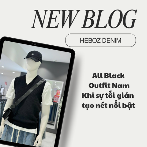 All Black Outfit Nam – Khi sự tối giản tạo nét nổi bật