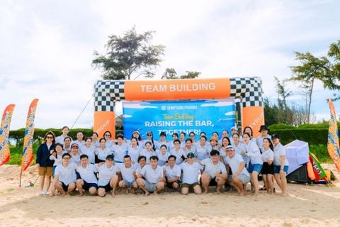 Team Building Shinpoong Pharma 2025: “Kết sức mạnh – Vững niềm tin” tại Phan Thiết