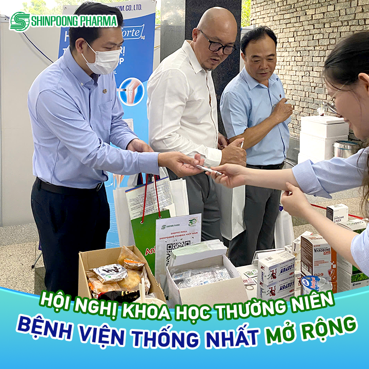 Shinpoong Pharma Đồng Hành Cùng Hội Nghị Khoa Học Thường Niên Bệnh Viện Thống Nhất