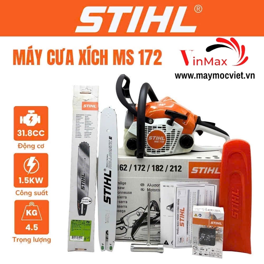 kèo nhà cái viet nam Cưa Xích STIHL Series 1148 – Bộ Sưu Tập Mới 2025 Gồm MS162, MS172, MS182, MS212