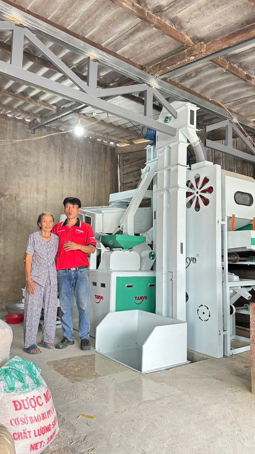 Lý do nên đầu tư máy xát gạo tự động liên hoàn Takyo TK20-18CN