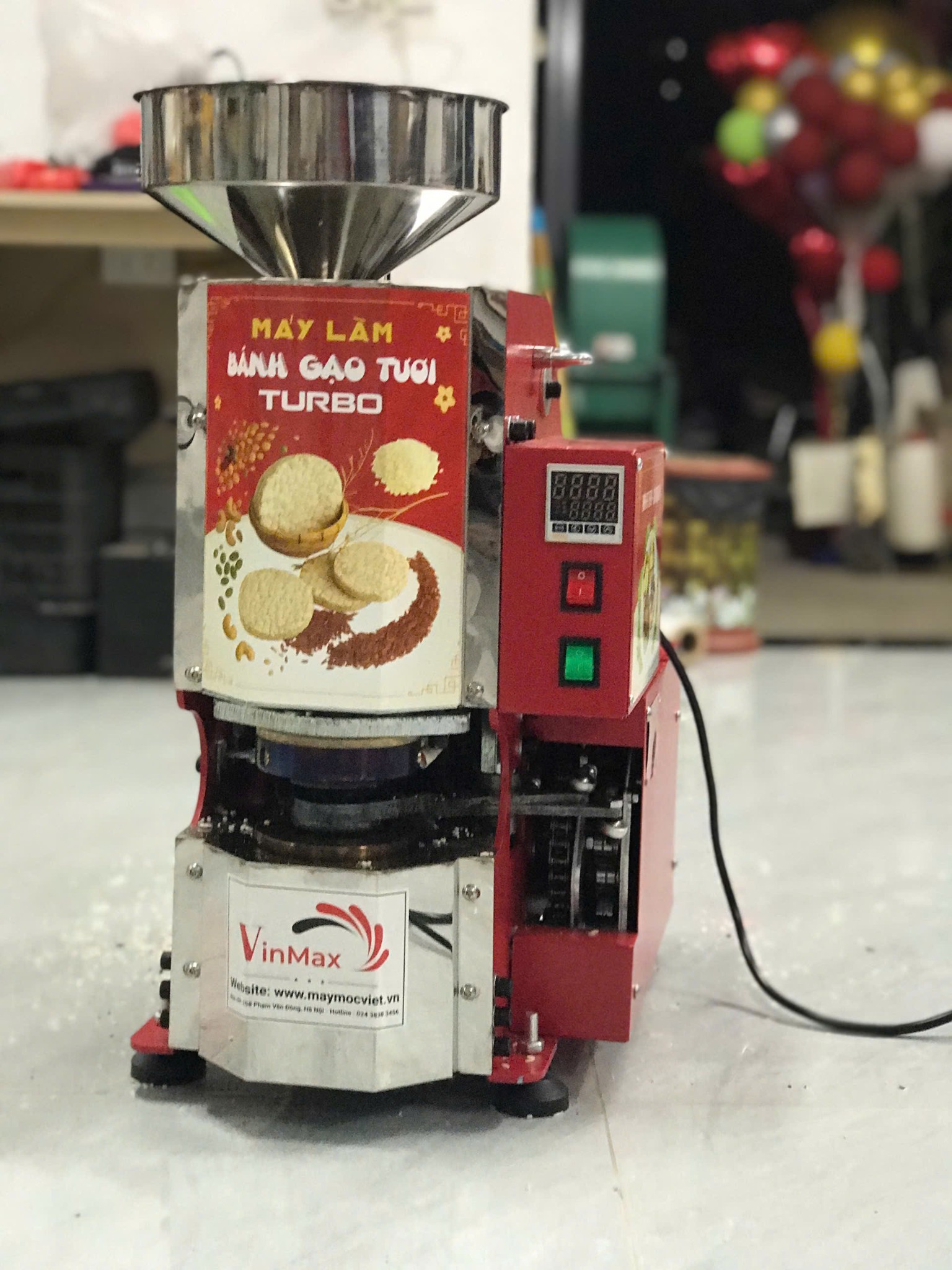 Hướng dẫn sử dụng và bí kíp tạo ra những chiếc bánh gạo dinh dưỡng từ máy Turbo TBG152