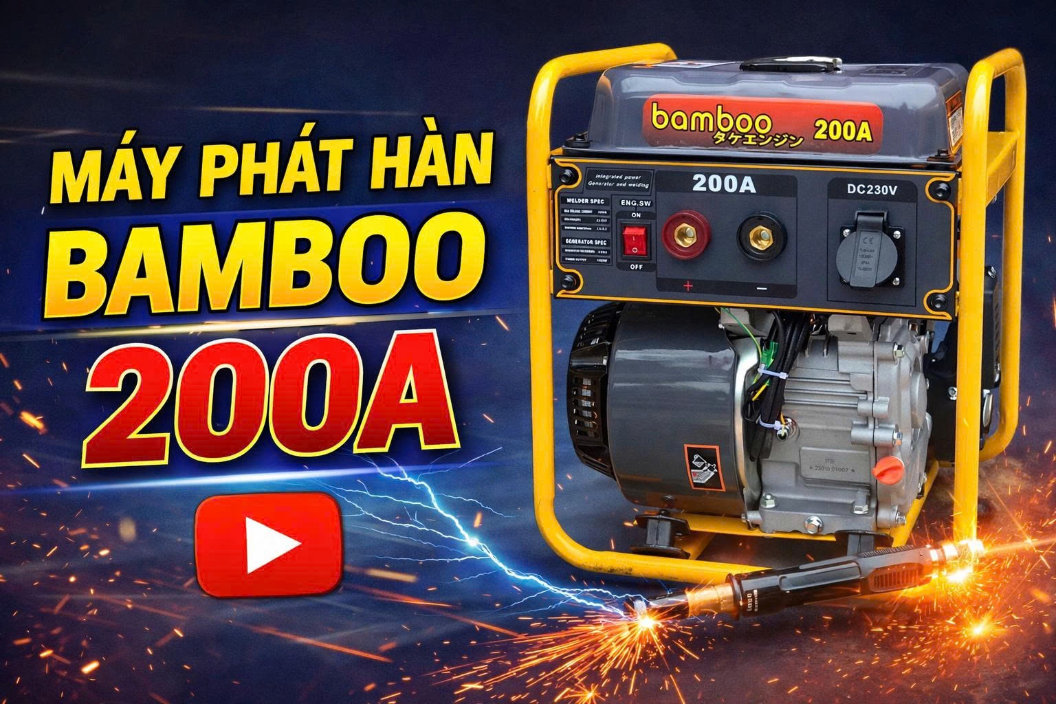 🔧 Tìm hiểu về Máy phát hàn – Cấu tạo, nguyên lý, ứng dụng & lời khuyên sử dụng