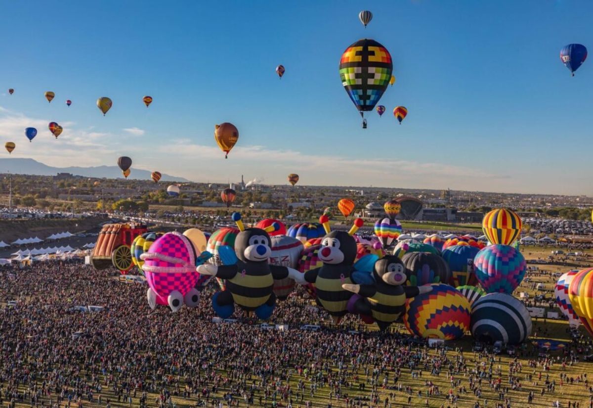 Lễ hội khinh khí cầu Albuquerque International Balloon Fiesta