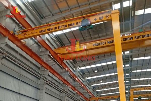 Palang cáp điện&nbsp;trên dự án bán cổng trục 5T dầm đơn