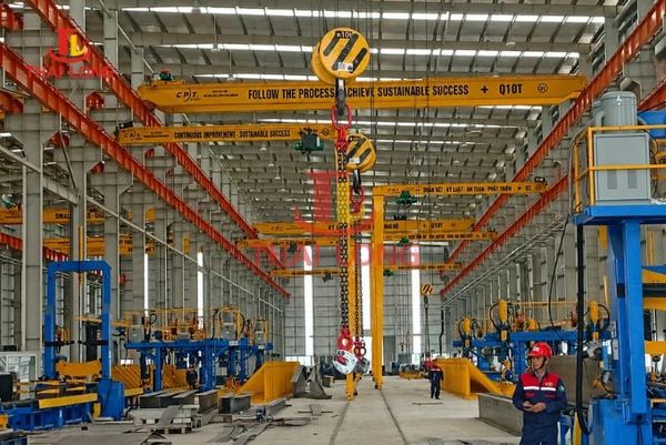 Tổng quan hệ thống thiết bị nâng hạ Bắc Ninh được Thái Long bàn giao