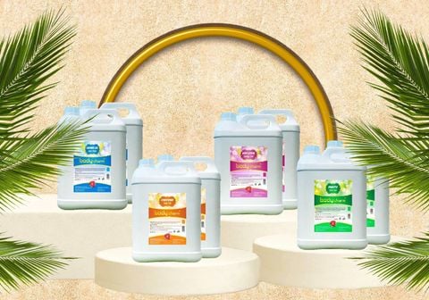 Cung Cấp Amenities Giá Sỉ: Bộ Tắm Gội Body Charm (5L/30L) Cho Đại Lý & Xưởng Đóng Gói
