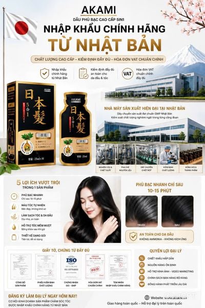 Nhà máy sản xuất sản phẩm phủ bạc akami nhật bản